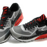 Nike Air Max 90 Prm Tape   Grey/Black/Challenge Red