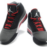 jordan MELO B'MO X gray/black/red