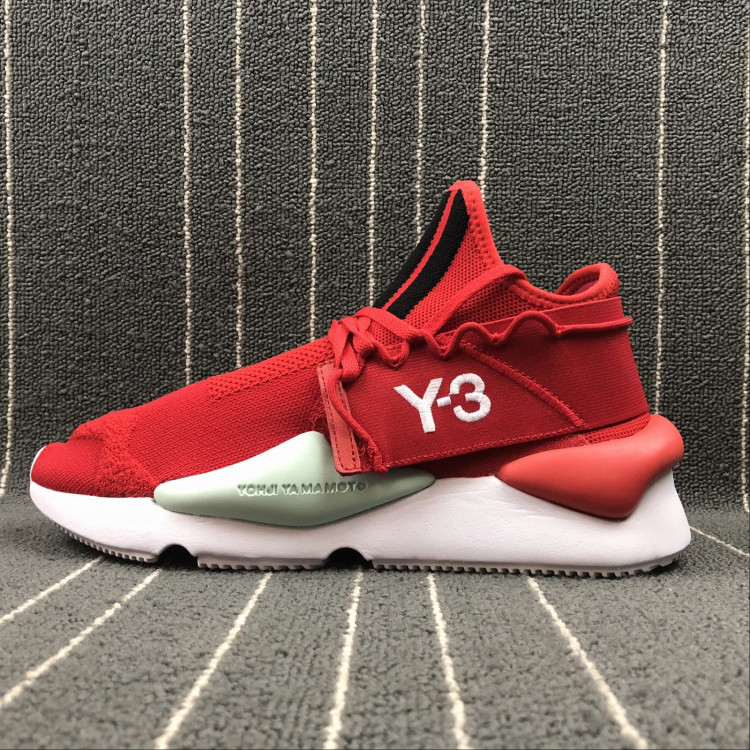Y-3 Qasa Elle Stretch Sand red white 
