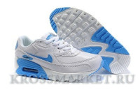 Kid's Air Max 90 (white/blue)