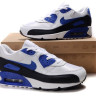 Nike Air Max 90 (white/blue/black)