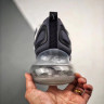 NIKE AIR MAX 720 black dark and light grey
