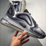 NIKE AIR MAX 720 black dark and light grey