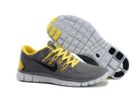Nike free run +5.0 v2 grey/yellow