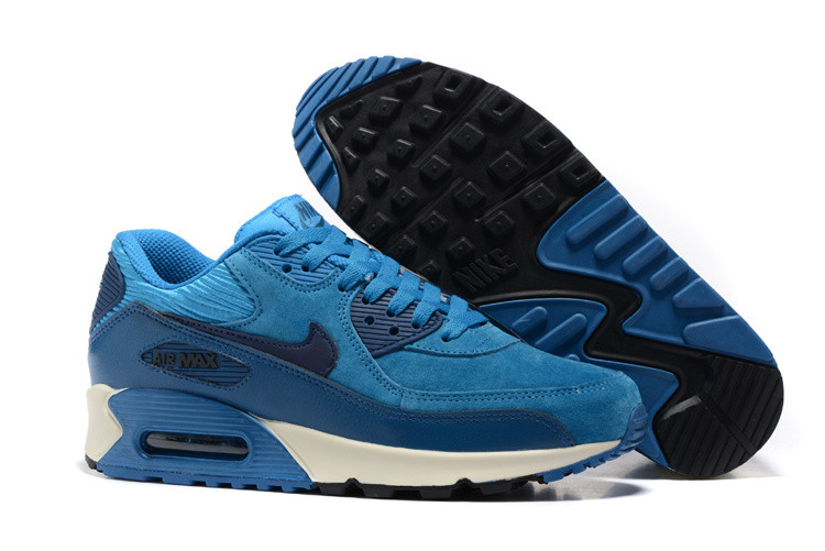 Nike Air Max 90 LTR SUEDE skyblue/blue