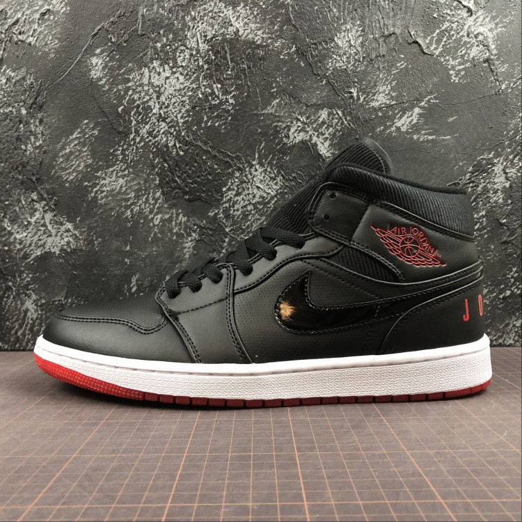 Air Jordan 1 Mid  Bred BQ6578-001 