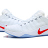 NIKE HYPERDUNK 2016 LOW White/Red Flyknit