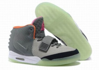 Nike Air Yeezy 2 (gray/black/orange)