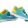 Nike free run +5.0 v2 turquoise/yellow