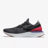 Nike Epic React Flyknit dark grey white red