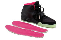 Nike Air Yeezy 2 (Black/Solar Red) wmns