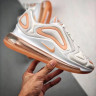 NIKE AIR MAX 720 gray white amber