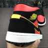 NIKE AIR JORDAN 1 MID AJ1 BQ6472-006 Black Red White