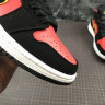 NIKE AIR JORDAN 1 MID AJ1 BQ6472-006 Black Red White