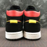 NIKE AIR JORDAN 1 MID AJ1 BQ6472-006 Black Red White