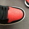 NIKE AIR JORDAN 1 MID AJ1 BQ6472-006 Black Red White