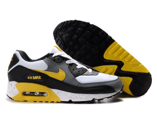 Nike Air Max 90 (white/gray/yellow)