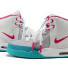 Nike Air Yeezy 2 (white\blue\pink) wmns