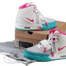 Nike Air Yeezy 2 (white\blue\pink) wmns