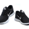 Nike free run +5.0 v2 black/white
