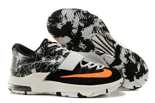 Kevin Durant 7 VII white/black/orange