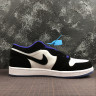 NIKE AIR JORDAN 1 LOW AJ1 553558-108 Black White Blue