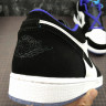 NIKE AIR JORDAN 1 LOW AJ1 553558-108 Black White Blue