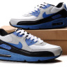 Nike Air Max 90 (white/black/blue)