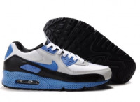 Nike Air Max 90 (white/black/blue)
