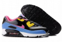 Air Max 90 (black/blue/white/yellow/pink)