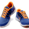 Nike free run +5.0 v2 blue/orange