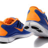 Nike free run +5.0 v2 blue/orange