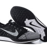 NIKE FLYKNIT RACER Black/White