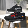 Off White x Nike Flyknit Racer Black