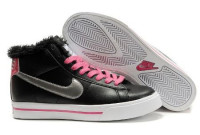 Nike culture c мехом (black pink)