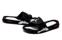 Jordan Hydro 5 V тапочки  black/white/red