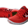 Nike free run +5.0 v2 red/black