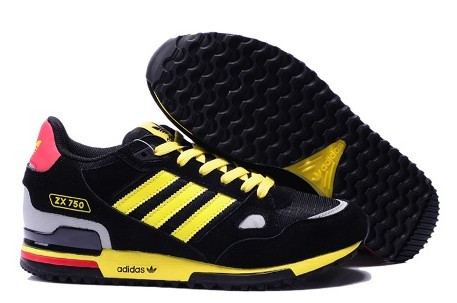 Adidas zx 750 black/yellow