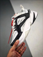 Nike M2K Tekno x Off White black white gray