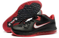 LeBron James 9 (IX) Black/White-Cool Grey-Sport Red