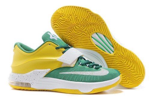 Kevin Durant 7 VII white/yellow/green