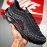 NIKE AIR MAX 97 "Reflective LOGO" black red white luminous