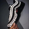 NIKE AIR MAX 97 "Reflective LOGO" black red white luminous