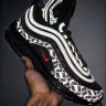 NIKE AIR MAX 97 "Reflective LOGO" black red white luminous