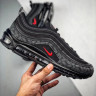 NIKE AIR MAX 97 "Reflective LOGO" black red white luminous