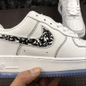 Nike Air Force 1 '07 315122-100 white black pattern design 