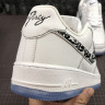 Nike Air Force 1 '07 315122-100 white black pattern design 