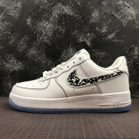 Nike Air Force 1 '07 315122-100 white black pattern design 
