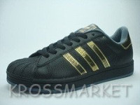 Adidas Superstar 2 (black/gold)