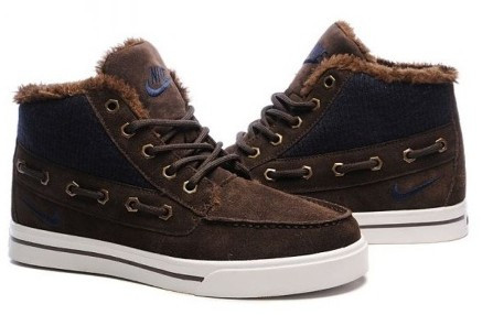 Кроссовки зимние Nike Sweet Classic Winter (brown)